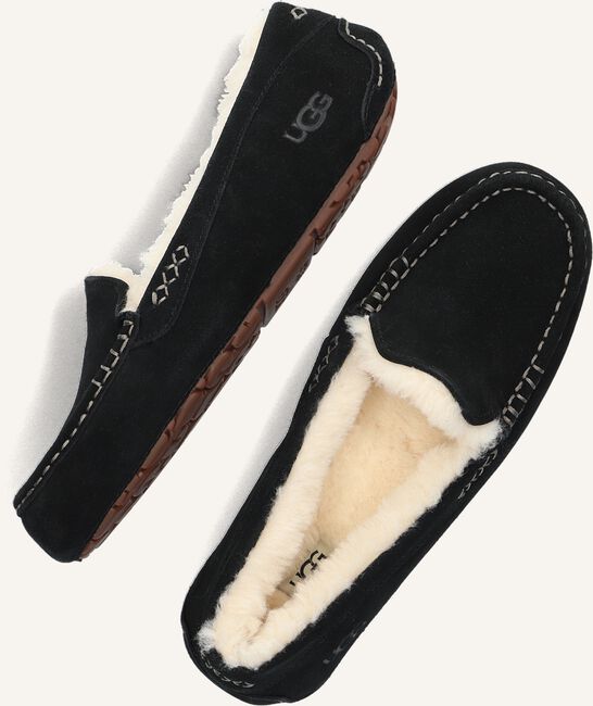 Zwarte UGG Pantoffels ANSLEY Zwarte UGG Pantoffels ANSLEY - large