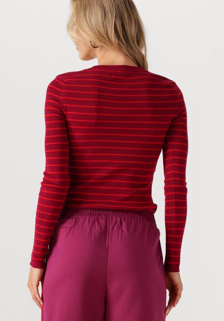 YDENCE Haut KNITTED TOP DEVINA Bordeaux - large