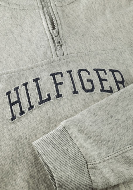 Grijze TOMMY HILFIGER Sweater HILFIGER VARSITY ZIP SWEATSHIRT - large