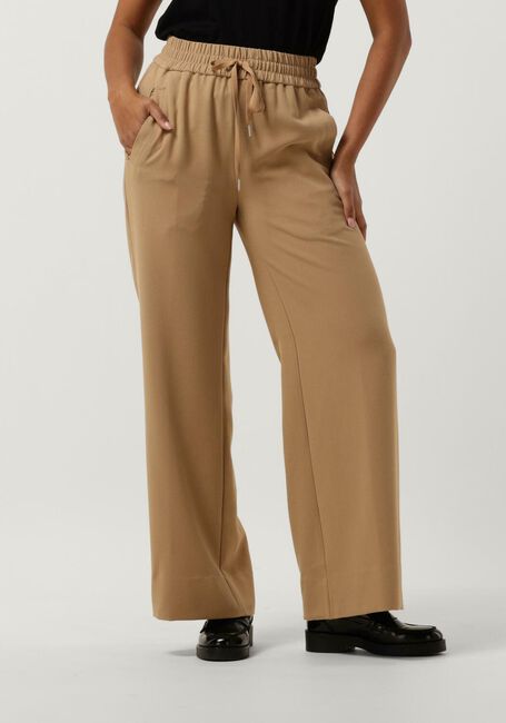 SECOND FEMALE Pantalon FICARIA TROUSERS en camel - large