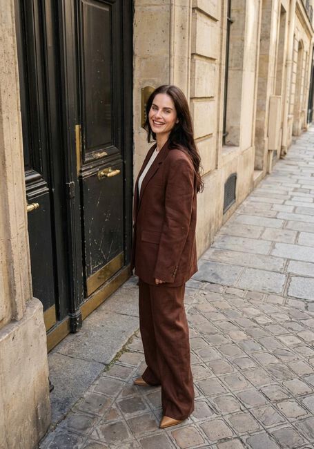 Bruine BEAUMONT Blazer ARMAND BLAZER - large