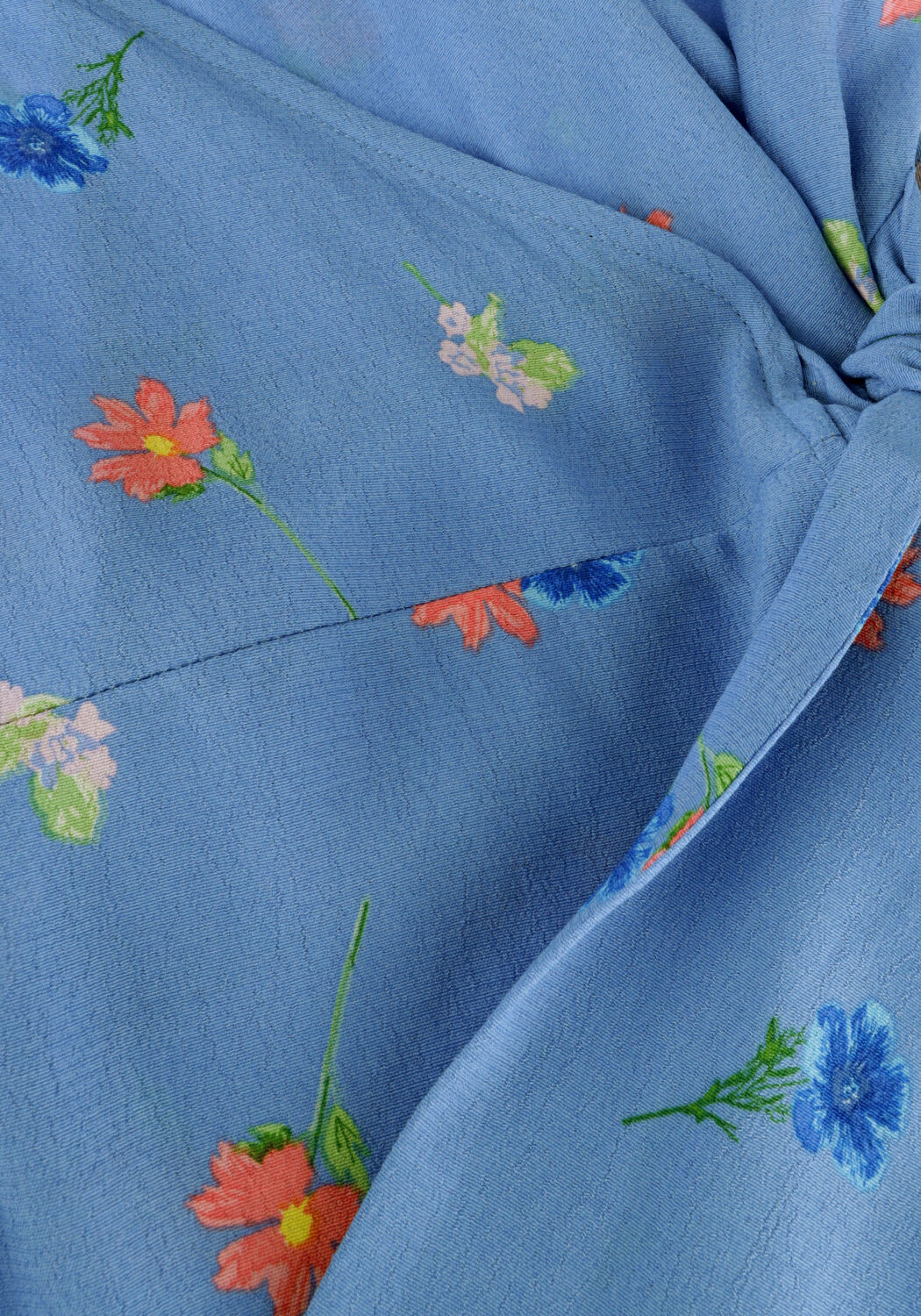 Blauwe ENVII Mini jurk ENLIME LS VN DRESS - large