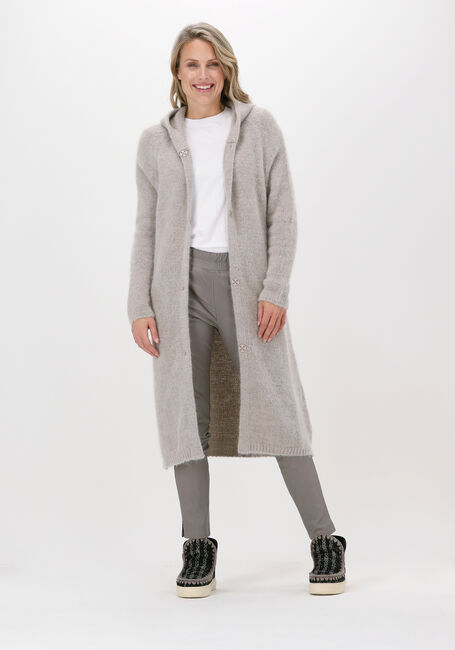 BELLAMY Gilet MABEL HOODED en taupe - large