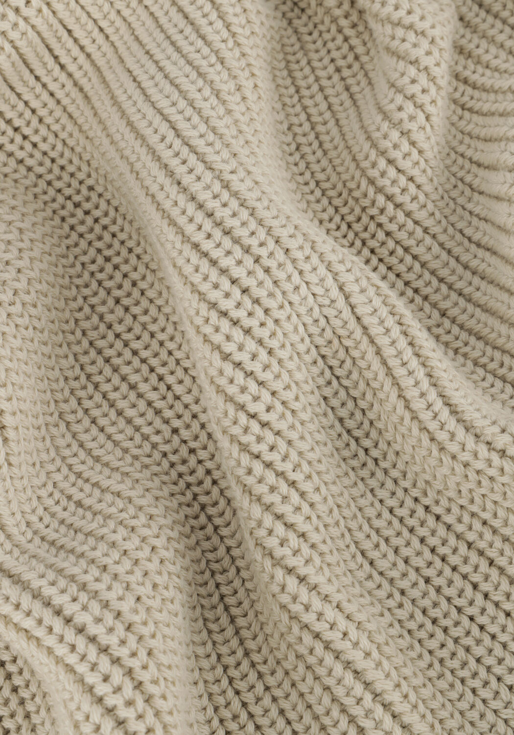 CALVIN KLEIN Mini robe CHUNKY LOOSE SWEATER DRESS en beige - large