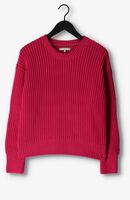 TOMMY HILFIGER Pull ORG COTTON BUTTON C-NK SWEATER en rose