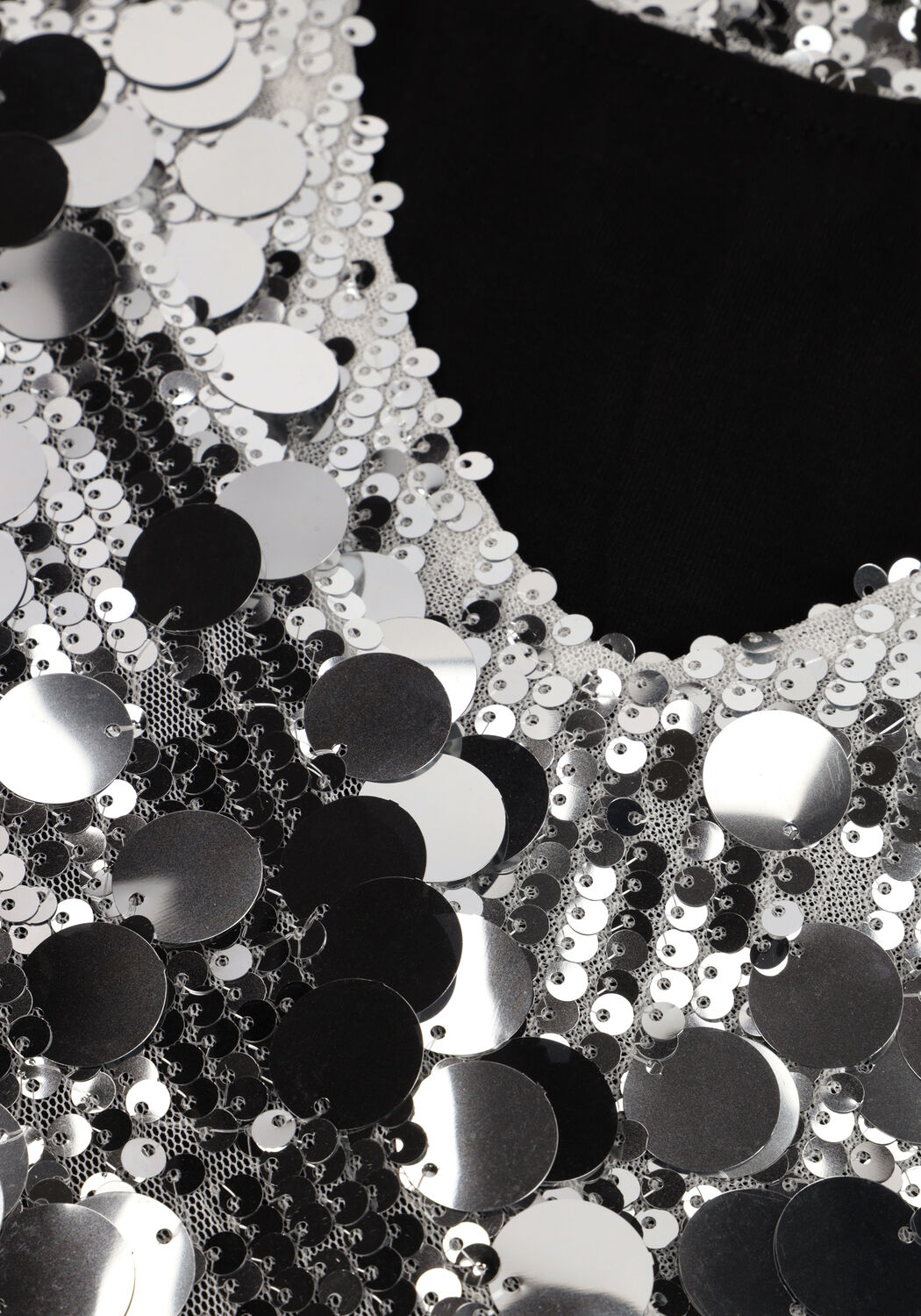 MOVES Mini robe IDONA en argent - large