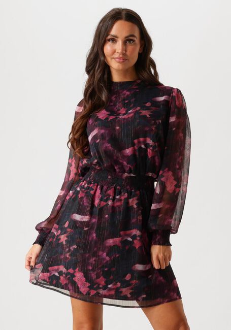 AAIKO Mini robe GABRY WINTER BLOOM en rose - large