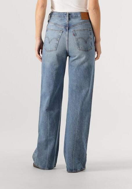 Lichtblauwe LEVI'S Wide jeans RIBCAGE WIDE LEG H223 NOT THE SAME - large