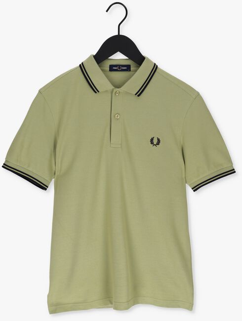 Groene FRED PERRY Polo TWIN TIPPED FRED PERRY SHIRT - large