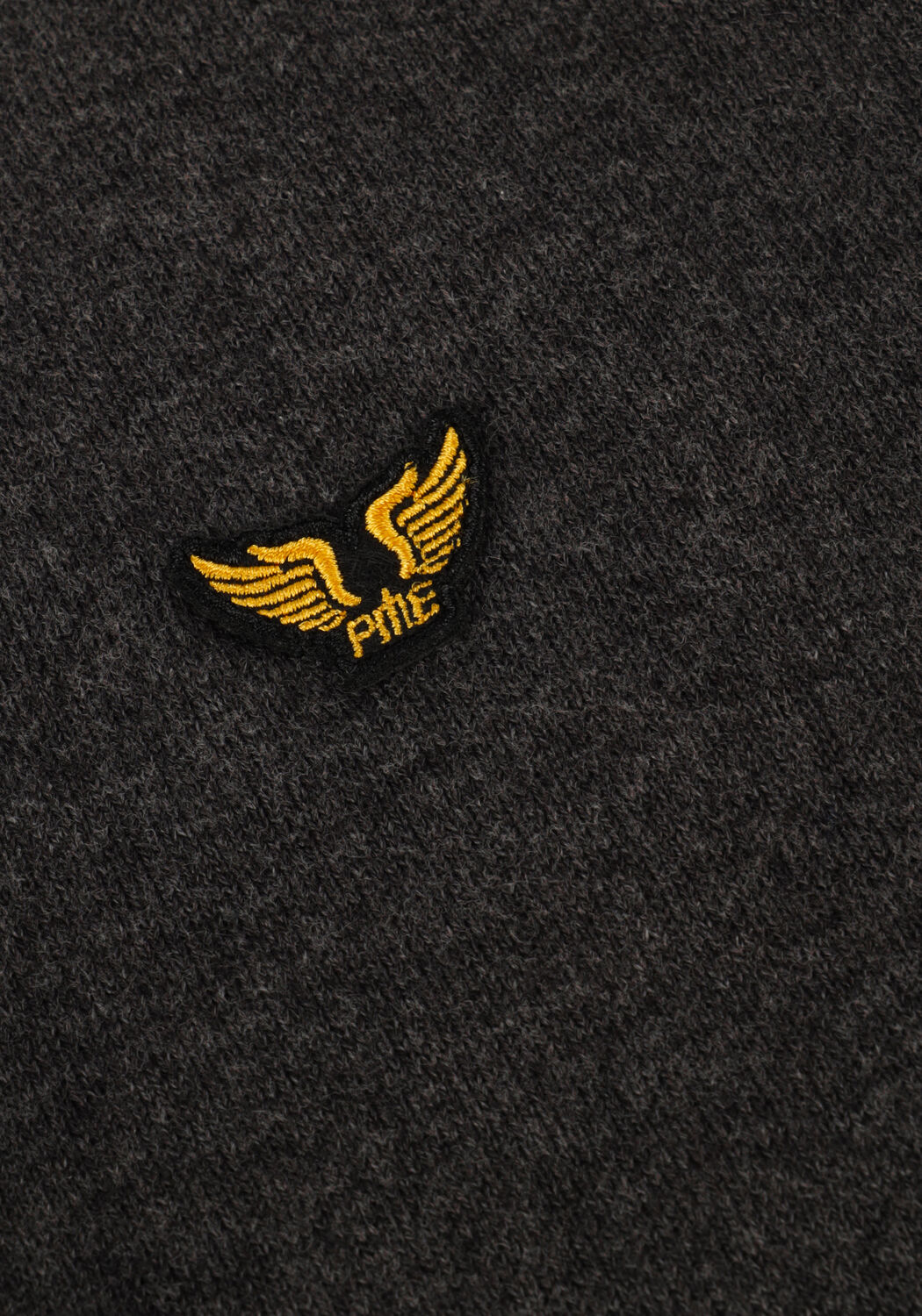 PME LEGEND Col roul&eacute; TURTLENECK COTTON ELITE KNIT en gris - large