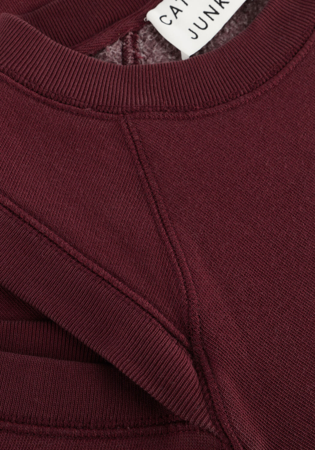 CATWALK JUNKIE Pull SWEATER WITH CUT OUT Bordeaux - large