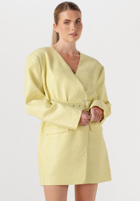 STUDIO AMAYA Mini robe MILA DRESS en jaune - large