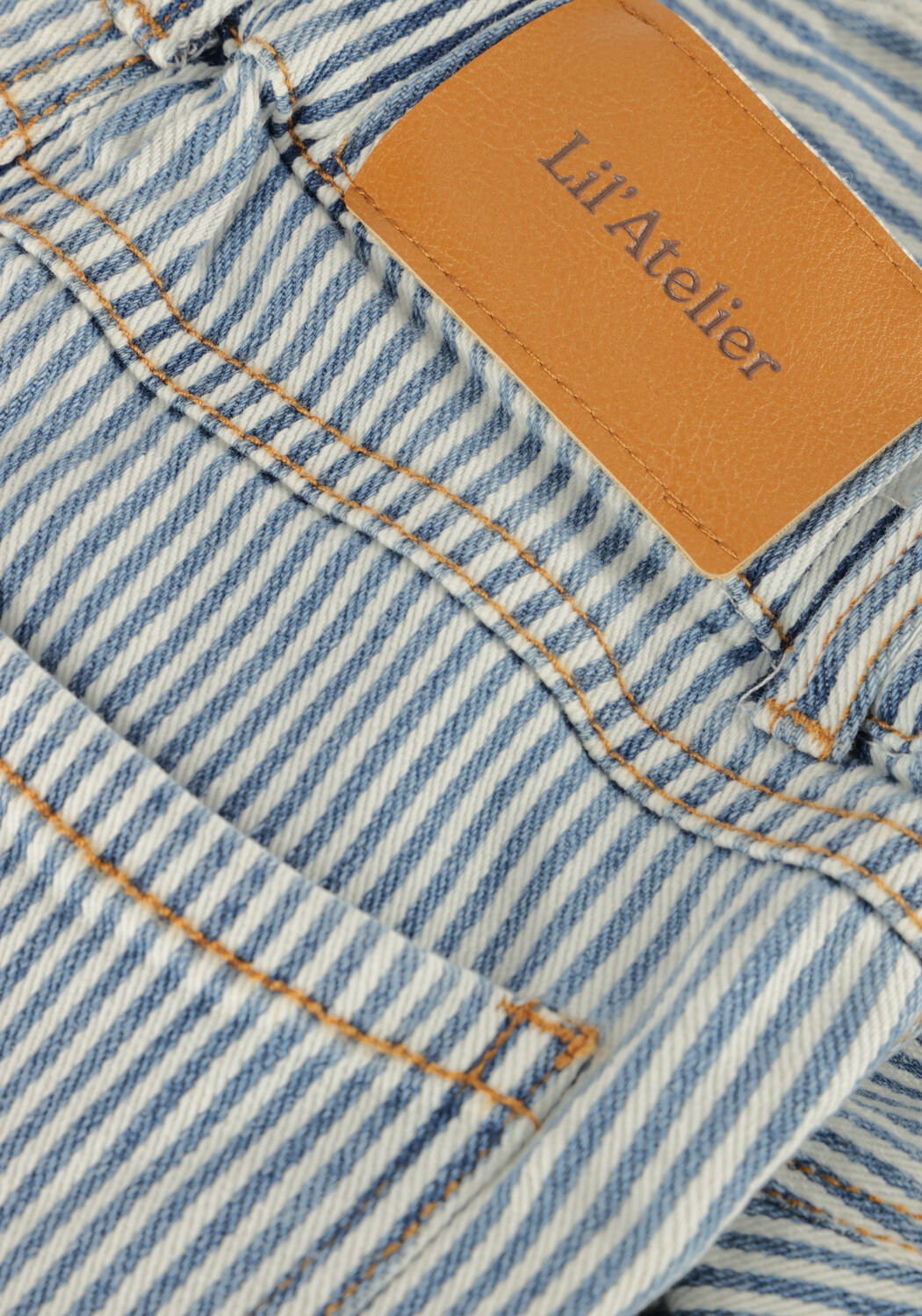 Blauwe LIL' ATELIER Jeans NMMHALFDAN LOOSE SHORTS 4001-HS LIL - large