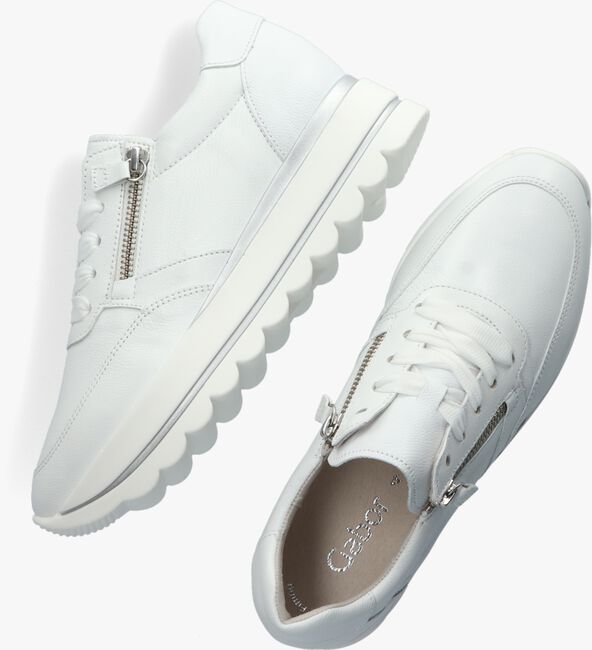 Witte GABOR Lage sneakers 24.410 - large