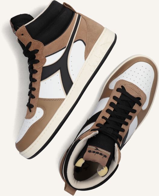 Bruine DIADORA Sneakers MAGIC BASKET MID EARTH WOMAN Omoda