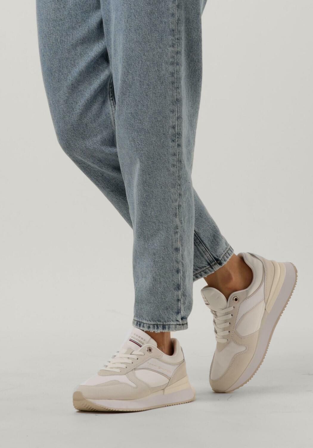 Tommy sneakers dames wit discount