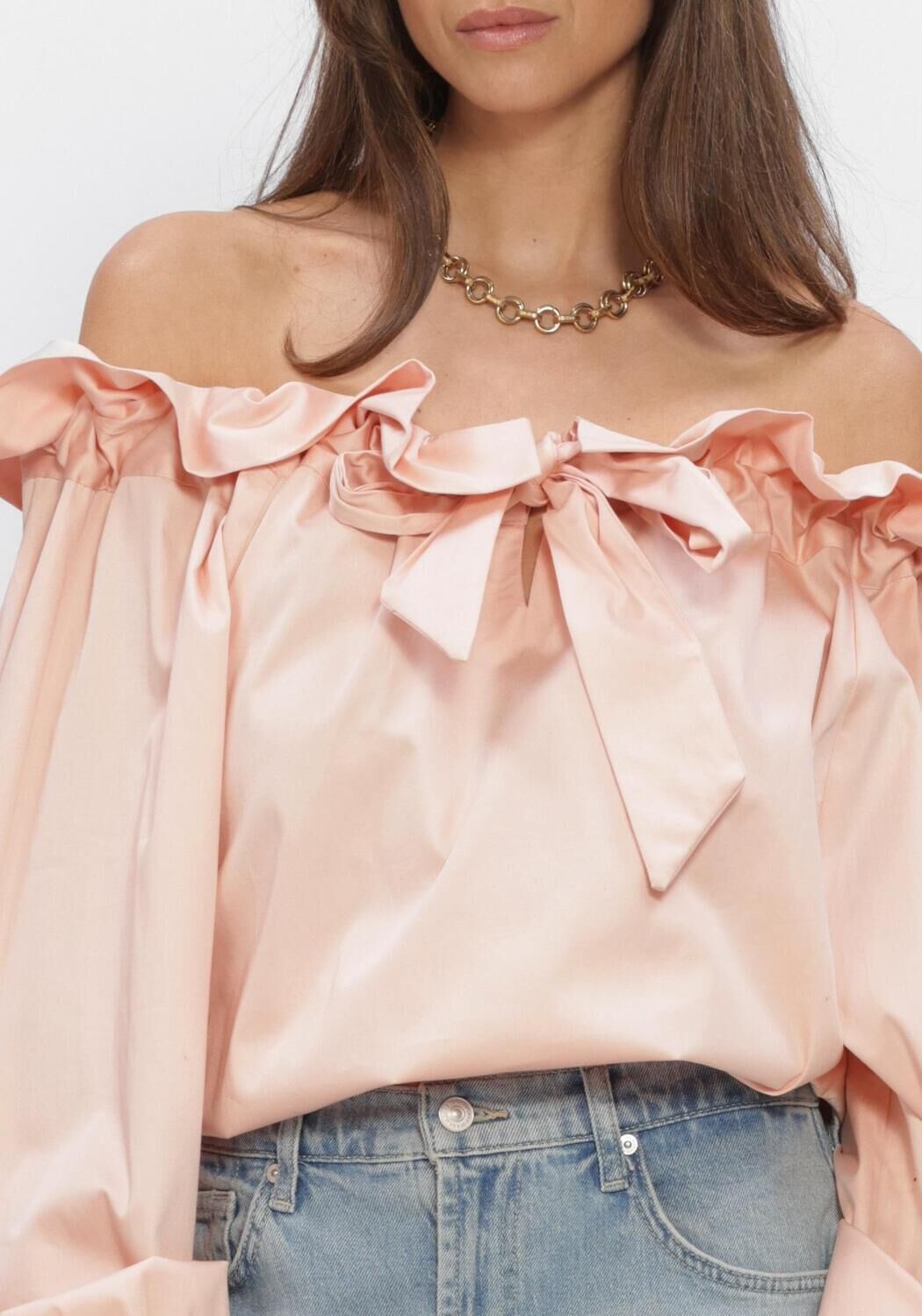 AMAYA AMSTERDAM DANE BLOUSE Blouses en rose - large