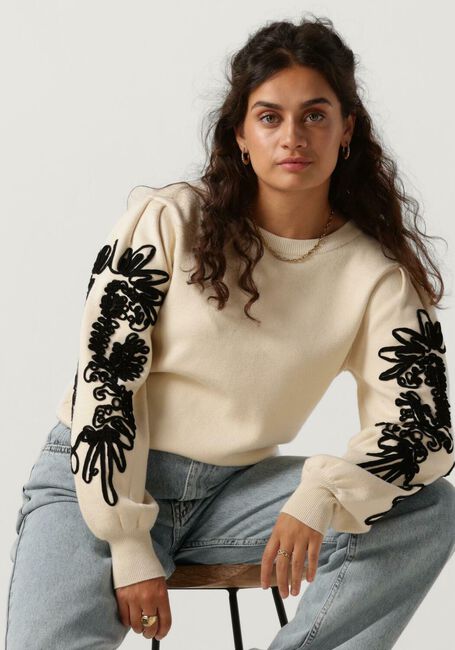 OBJECT Pull OBJJOANA L/S KNIT PULLOVER Sable - large