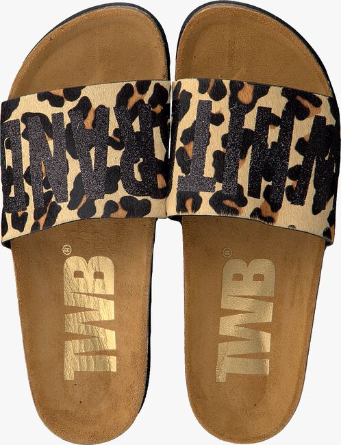 Camel THE WHITE BRAND Slippers BIO LEOPARD - large