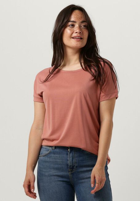 MSCH COPENHAGEN T-shirt FENYA MODAL TEE en orange - large