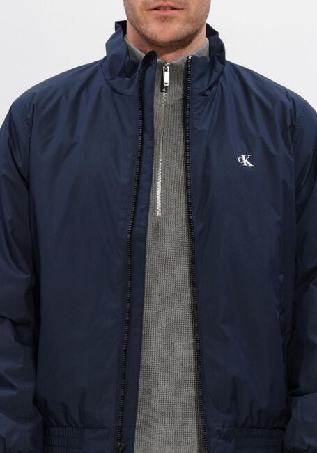 CALVIN KLEIN Jack LS RIPSTOP PADDED HARRINGTON JKT Bleu fonc&eacute; - large