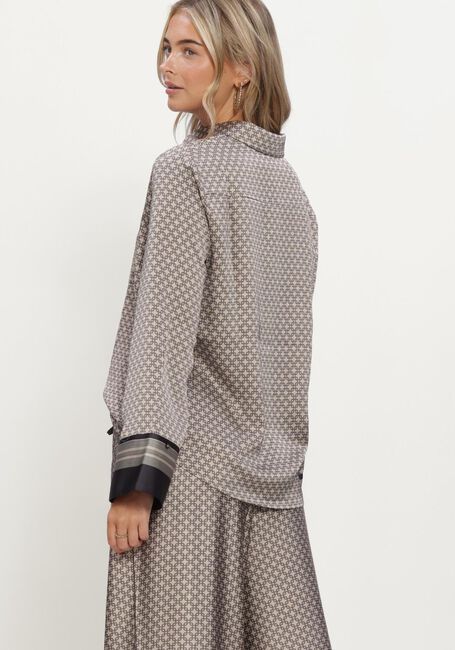 NEO NOIR Polo MISTAN PATTERN SHIRT en beige - large