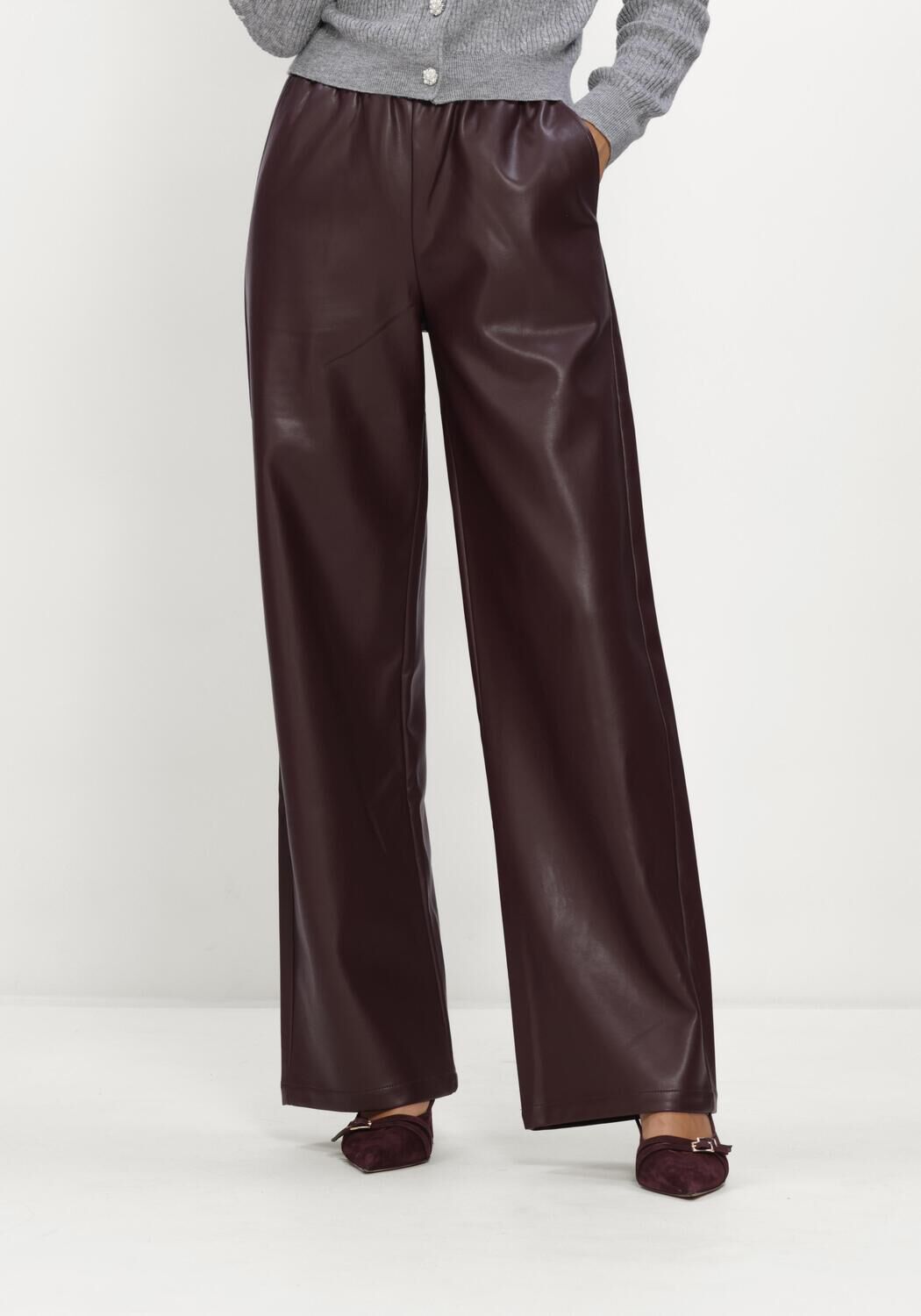 Blauwe SILVIAN HEACH Wijde broek PANTS PURAMI - large