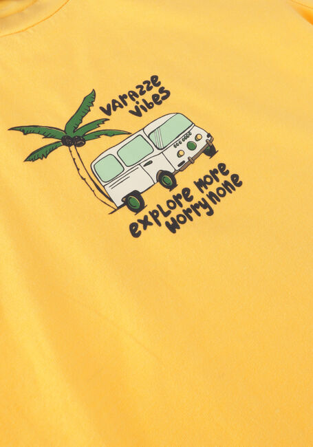 MOODSTREET T-shirt T-SHIRT PRINT en jaune - large