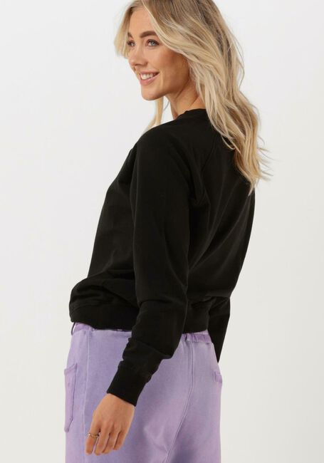Zwarte 10DAYS Sweater THE CREW NECK SWEATER - large