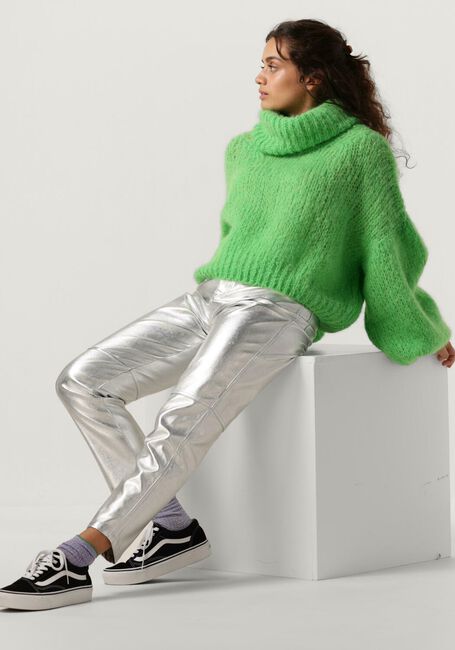 Groene AMERICAN DREAMS Coltrui PEPPER ROLL NECK CROPPED - large