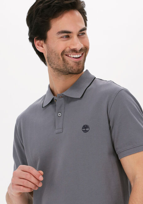 TIMBERLAND Polo SS MILLERS RIVER en gris - large