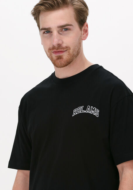 Zwarte COLOURFUL REBEL T-shirt RBL AMS SMALL CHEST TEE - large