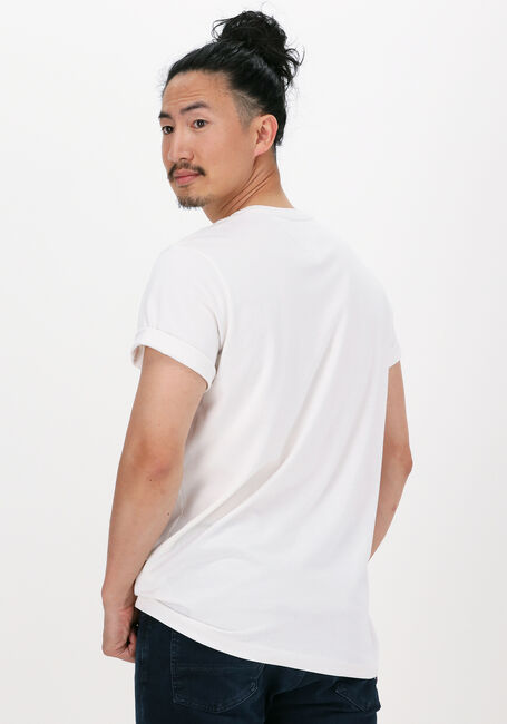 Witte TOMMY JEANS T-shirt TJM CLASSIC JERSEY C NECK - large