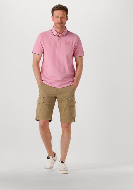 PME LEGEND Polo STRETCH PIQUE PACKAGE en rose - large