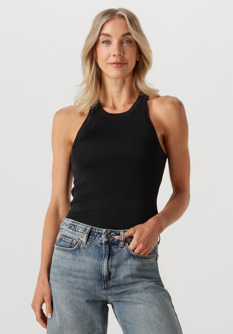 NEO NOIR Haut WILLY KNITTED TOP en noir - large