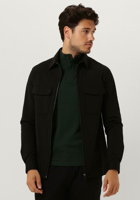 GENTI Surchemise S8286-1967 en noir - large
