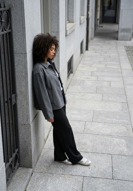 NEO NOIR Jack HAMRA WOOL JACKET en gris - large