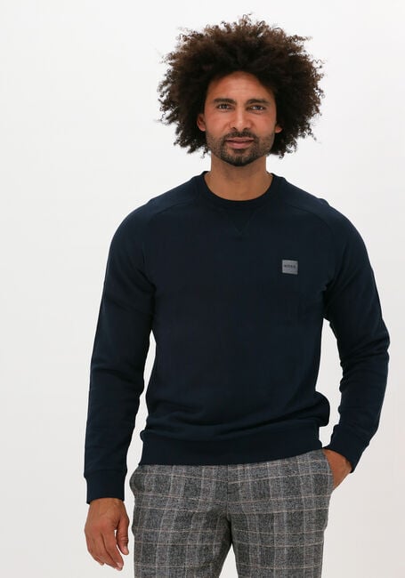 BOSS ORANGE Chandail WESTART 1 10234591 Bleu fonc&eacute; - large