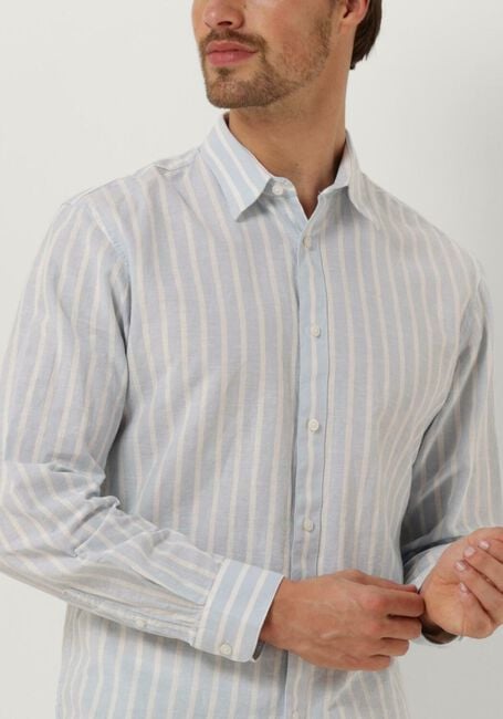 Lichtblauwe SELECTED HOMME Casual overhemd SLHSLIM-SUN SHIRT LS NOOS - large