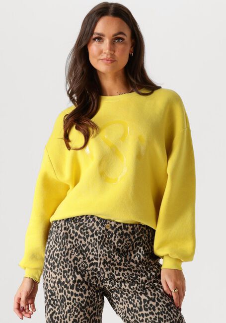 SUMMUM Chandail SWEATSHIRT VINTAGE SWEAT en jaune - large