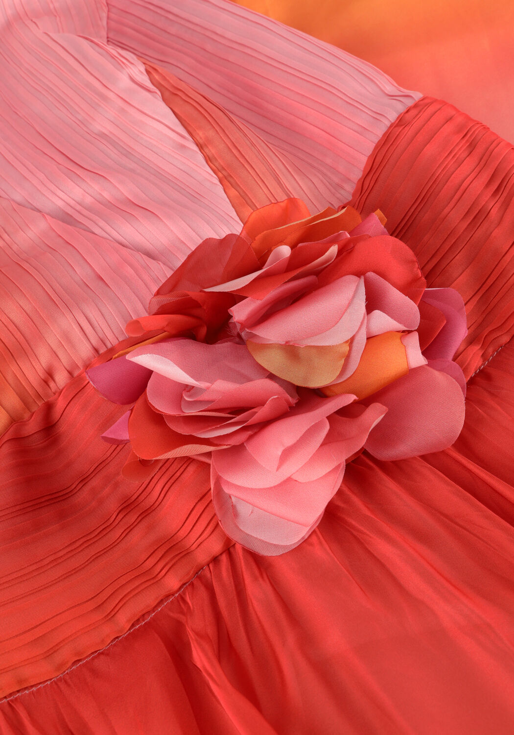 ACCESS Robe maxi 53-3378-0017 en orange - large