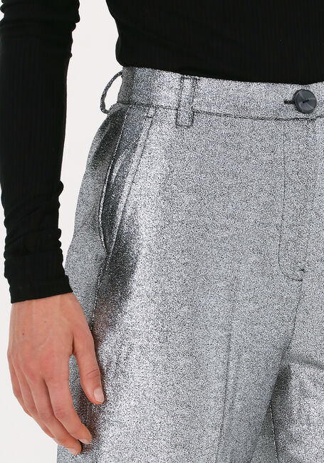 SELECTED FEMME Pantalon SANA HW TAPERED PANTS en argent - large
