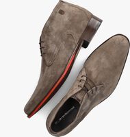 FLORIS VAN BOMMEL SFM-50148 Chaussures à lacets en taupe - medium