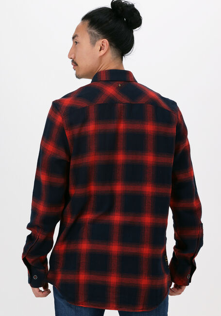 Rode PME LEGEND Casual overhemd LONG SLEEVE SHIRT TWILL CHECK - large