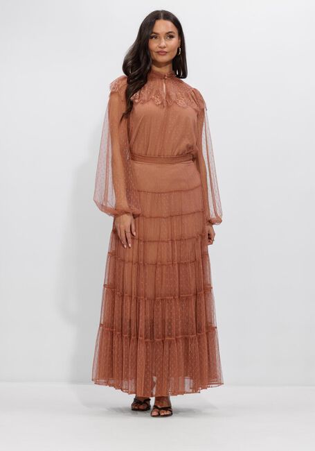 TWINSET MILANO Jupe maxi 261TP2773 en marron - large