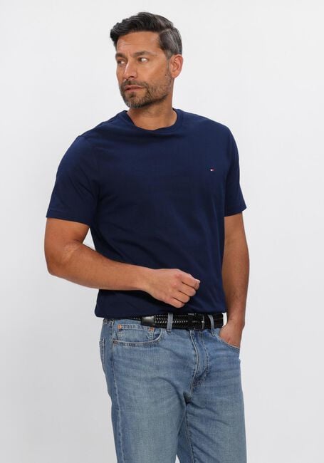 TOMMY HILFIGER T-shirt ESS SEASONAL REG FIT SOLID TEE Bleu fonc&eacute; - large