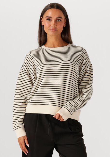 Zwarte MSCH COPENHAGEN Sweater MSCHIMA Q SWEATSHIRT STP - large
