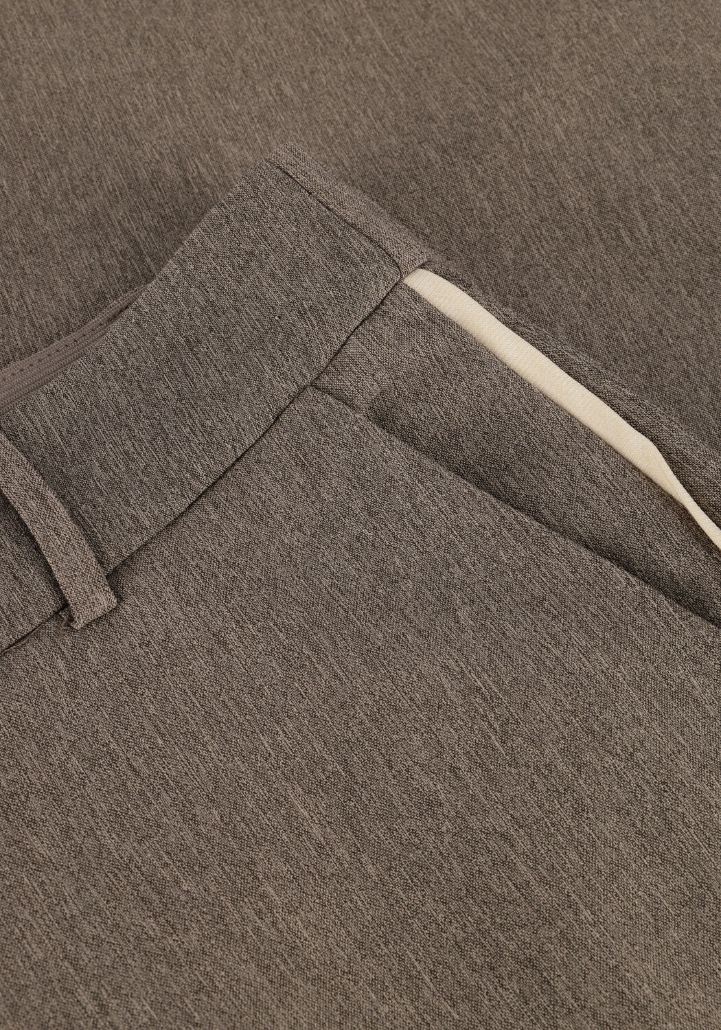 CO'COUTURE Pantalon NANACC PIPING WIDE LL PANT en beige - large