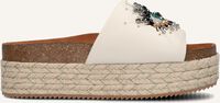 KURT GEIGER LONDON KENSINGTON EYE FLATFORM Tongs en beige KURT GEIGER LONDON KENSINGTON EYE FLATFORM Tongs en beige - medium