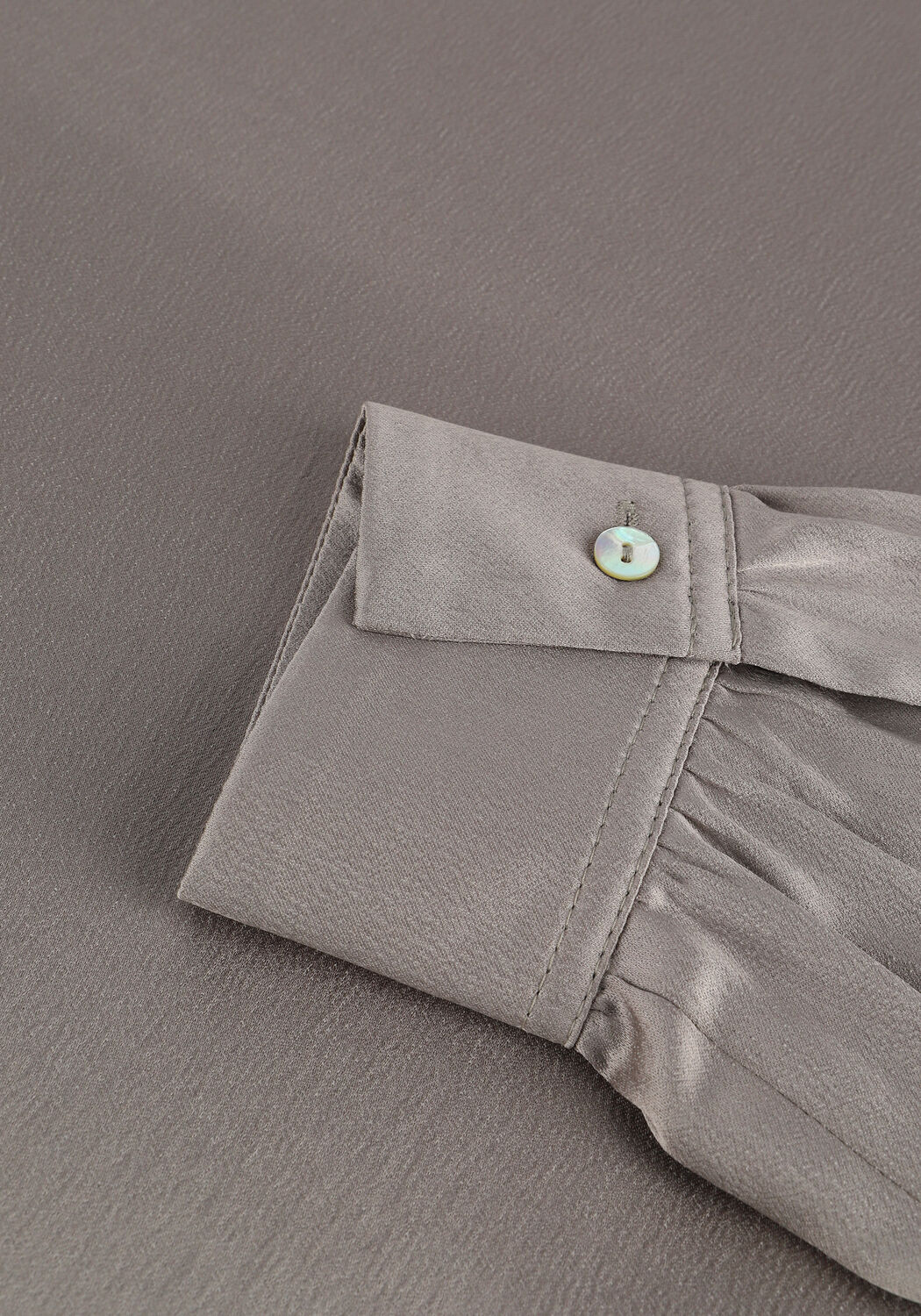 Taupe BELLAMY Top MAUD LONG SLEEVE - large